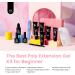 Beetles Gel Poly Extension Nail Kit - 6 Colors Blue Green Nude Pink | UV Lamp, Base & Top Coat for Summer Nails - Buy Online on SooperMarket.com