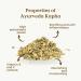 Ayurveda Tea Kapha Organic 100g (50 Cups) | Herbal Loose Leaf Tea with Ginger Lemon Liquorice Cinnamon Lemongrass REPLANTEA - Buy Online on SooperMarket.com