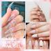 Builder Gel Nail Kit - Poly Gel Nail Kit - Clear Poly Nail Gel Kit Nail Strengthen Gel with Nail Brush - Builder Gel Nail Extension Set Poly Glue Nail Art UV Builder Quick Gel - Buy Online on SooperMarket.com