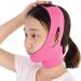 Effective Face Slimming Bandage Belt - Double Chin Lift & Skin Strap - OceanSide - Rose Red - Buy Online on SooperMarket.com