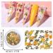 300Pcs 3D Wood Pulp Flower Nail Art Charm Set for DIY Crafting - Nail Charms Butterfly and Bow Design - S1 - Buy Online on SooperMarket.com