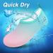 VIFUUR Kids Water Shoes - Quick Dry Aqua Socks for Beach Swim - Gradient Pink - Size 3-4 Big Kid - Buy Online on SooperMarket.com