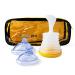 MeasuPro Portable Choking Rescue Device for Children & Adults - Quick First Aid Kit with Airway Suction and Carry Bag Ensuring Safety
