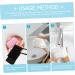 FOYTOKI 10pcs Soap Foaming Soap Scrubber Pouch Soap Saver Nylon Fiber Black - Buy Online on SooperMarket.com