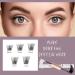 120 Cluster Lash Extension Kit with Tweezers and Lash Bond - 10-16mm C/D Curl | OP17 - Buy Online on SooperMarket.com
