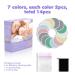 Organic Bamboo Nursing Breast Pads - 14 Pack for Breastfeeding and Maternity | Reusable, Washable, Soft & Natural | Large Nipple Pads for New Moms - Multicolor Set with Laundry Bag - Buy Online on SooperMarket.com
