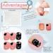 Kalolary Kids False Nail Kit - 288PCS Candy Pattern Full Cover Nails with Adhesive Tabs | Children's Day Gift for Little Girls Nail Art - Buy Online on SooperMarket.com