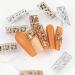 Luxury 3D Nail Letters Ribbon Tape with Rhinestones | DIY Nail Art Tools & Decorations - International Shipping Available - Buy Online on SooperMarket.com