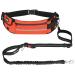 Pecute jogging leash dogs with belly belt pouring belt dog leash for large and medium -sized dogs leash dog with belt bag elastic running leash for dogs dog leash for running jogging orange basic version up to 100kg