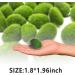 ODDIER 20-Piece Artificial Moss Rocks for Fairy Gardens and Floral Arrangements - Fake Moss Decor for Crafts and Pot Planters (2 Sizes) - Buy Online on SooperMarket.com