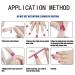 Square Press on Fake Nails 24Pcs Nude Glossy Flower Design - Full Cover Stick on Nails for Women & Girls - Buy Online on SooperMarket.com