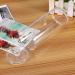 Clear Acrylic Cosmetic Cotton Pad Holder | Stylish Storage Organizer for Cotton Balls Swabs & Q-tips | Perfect Gift for Girls & Ladies - Buy Online on SooperMarket.com