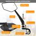 Arkham Extra Large Bicycle Mirror - 360 Swivel Shatterproof & Durable - Universal Fit for E-Bikes & Standard Bikes (Left Handlebar 21-25.4mm) - Buy Online on SooperMarket.com