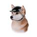 Enjoying Dog Helmet Cat Helmet Outdoor Motorcycle Dog Hard Hat Safety Helmet for Head Protection Black For 17lb-27lb