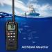 Retevis RA26 Marine Radio | Handheld Floating Boat Radio IP67 Submersible | Backlit LCD Display | NOAA Weather | Portable & Waterproof - Buy Online on SooperMarket.com