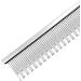 Chris Christensen 6 Crescent Butter Comb - Metallic Coarse/Fine - Buy Online on SooperMarket.com