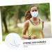 Shop Bcoath 2-Piece Glasses Mask Chain - Anti-Loss Lanyard & Tapes Practical 50x0.3cm Anti-Slip Solution for Masks - Buy Online on SooperMarket.com