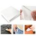 100 Sheets Mini Portable Lint Remover Sheet for Clothes Pet Hair Small Lint Remover for Travel Size Simple to Use Sticky for Clothes Bag Dust Fuzz Fur (8 * 8cm)