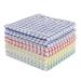 Oeleky Dish Cloths for Kitchen Washing Dishes, Super Absorbent Dish Rags, Cotton Terry Cleaning Cloths Pack of 8 , 12x12 Inches Mix-2 12x12 Inch (Pack of 8)