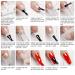 MSRUIOO Fiberglass Nail Extension Gel Kit - Builder Gel with Magical Silk Fiberglass for Quick Nail Extensions - Includes Nail File, Tweezers, Scissors, and Forms for Nail Art - Buy Online on SooperMarket.com