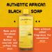 Alaffia Authentic African Black Soap - 2 Pack 32 Fl Oz | All-in-One Body Wash, Face Wash, Shampoo & Shaving Soap with Fair Trade Shea Butter, Unscented - Buy Online on SooperMarket.com