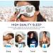 Unisex Haskirky Light Blocking Eye Mask for Deep Sleep | Adjustable & Breathable for Travel, Meditation, and Office Use - Buy Online on SooperMarket.com