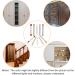 uxcell Furniture Repair Crayons - 5Pcs Wood Wax Filler Sticks & Markers for Scratches & Holes in Tables Desks & Wooden Floors - Silver Gray - Buy Online on SooperMarket.com