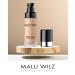 Malu Wilz Velvet Touch Foundation - Vanilla Ice Cream 30ml | Flawless Skin Conceals Dark Circles & Wrinkles | Skincare Makeup | International Shipping - Buy Online on SooperMarket.com