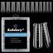 Kalolary 120pcs Dual Nail System Forms Full Cover Gel Nail Form Tips Acrylic wrong nails Nail Art Extension Tool 12 Sizes with scale