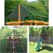 Serebii Playground Replacement Canopy | 52 x 89 Outdoor Swingset Shade | Waterproof Cover with UV Protection | Dark Green - Buy Online on SooperMarket.com