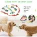12 Piece Cute Plush Squeak Dog Toys Set | Natural Cotton Puppy Rope & Chicken Tools for Pets | Perfect for Dogs & Puppies - International Shipping - Buy Online on SooperMarket.com