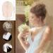 6 Pcs Washable Nylon Chiffon Makeup Hood Set - Nude | Reusable Makeup Protector for Women & Girls at Beauty Weddings - Buy Online on SooperMarket.com