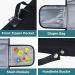 Gloppie XXL Waterproof Baby Wrap & Changing Pad - Compact Diaper Mat for Babies & Toddlers | Portable Travel Winding Mat - Black - Buy Online on SooperMarket.com