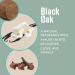 Black Oak Exfoliating Bar Soap for Men - Natural Deep Cleansing & Exfoliation with Charcoal Powder and Olive Stone - 6 oz Vegan Soap Bar - Buy Online on SooperMarket.com