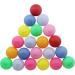 Assorted Color 50 Pack Beer Pong Balls - Washable Plastic Table Tennis Balls by TADICK - Buy Online on SooperMarket.com