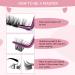 Lash Clusters 140 Pcs Cluster Lashes 14 Pairs Eyelash Clusters DIY Eyelash Extension Individual Cluster Eyelashes Mix Length Fluffy Super Thin Band Reusable Soft & Comfortable(Flipped-D-mix) mix Flipped - Buy Online on SooperMarket.com