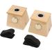 Moxibustion Box - Single Hole Bamboo Moxa Roller & Acupuncture Tool | 2pcs International Shipping - Buy Online on SooperMarket.com
