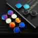 6-Piece Cat Sunglasses for Pets | Funny Retro Circular Eyewear for Small Dogs | Photos Props & Cosplay Glasses in Black & Mix Reflective Colors - Buy Online on SooperMarket.com