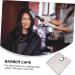 Mikinona Waterproof Haircut Apron - Professional Salon Cape for Hair Cutting & Beard Grooming | Cosmetology Tool - Buy Online on SooperMarket.com