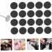ABOOFAN 3 Sets Nail Polishing Sheets Replacement Sandpaper Discs Manicure Accessories Manicure Sandpaper Sanding Disc Bit for Nail Drill Foot Stainless Steel Sanding Pad Electric - Buy Online on SooperMarket.com