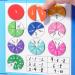 Buy Fractional Calculation Material Magnets | Montessori Magnetic Fraction Puzzle for Kids | Educational Math Learning Aids - Buy Online on SooperMarket.com