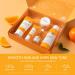 Skincare Gift Set for Teenage Girls - 5 Piece Vitamin C Travel Size Kit with Cleanser Toner Serum Eye Cream & Face Cream - Buy Online on SooperMarket.com