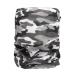 Neckerchief Tube Scarf Women Multifunctional Scarf Protection Men Design Breathable Sport Round Scarf Motorcycle Cloth Loop Camouflage Gray