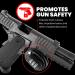 Innovatex Heavy-Duty Gun Trigger Lock Set with 3-Digit Combination - 3 Pack | Secure Handguns, Rifles, Pistols, and Shotguns | Solid Steel Home and Travel Safety Accessories - Buy Online on SooperMarket.com