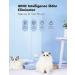 Qimic Cat Litter Deodorizer - Rechargeable Dust-Free Odor Eliminator for Litter Box, Shoe Box, and Kitchen - Buy Online on SooperMarket.com