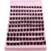 Selawasty 120 Lash Clusters D Curl Mega Volume DIY Eyelash Extensions - Wispy Individual Lashes for At-Home Cluster Extensions (S6-D-8-16MIX) - Buy Online on SooperMarket.com