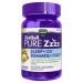 Vicks ZzzQuil PURE Zzzs Stress Relief Melatonin Sleep Aid Gummies for Adults Ashwagandha Helps Reduce the Symptoms of Stress 1 mg per gummy 42 Count 42ct Gummies