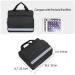 Trunab Padded Stethoscope Case Small First Aid Kit Bag Empty Hold Two Stethoscopes Compatible with 3M Littmann/MDF/ADC Ideal for Home Car Camping and Hiking Balck Black - Buy Online on SooperMarket.com