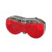 Fischer battery LED rear light for luggage carrier with integrated reflector orange single