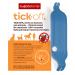 tick-off Patented Tick Tweezers Human Tick Remover with 2 Sizes Tick Hook & Ergonomic Handle Double-Sided for Dogs Cats Horses Clinically Tested Single Pack Blue